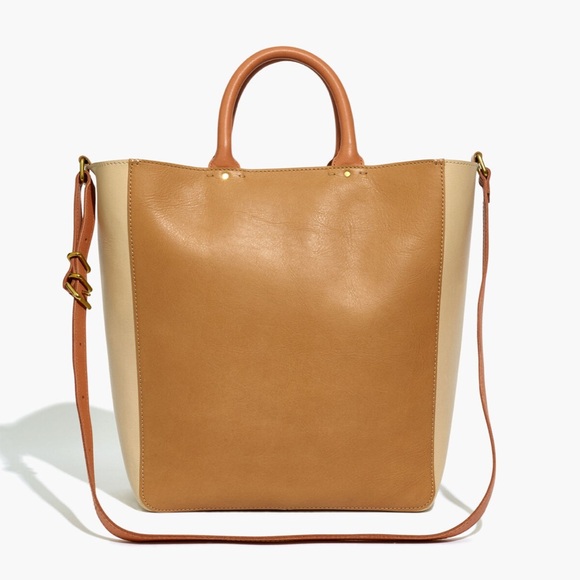Madewell Handbags - Madewell Leather Colorblock Tote